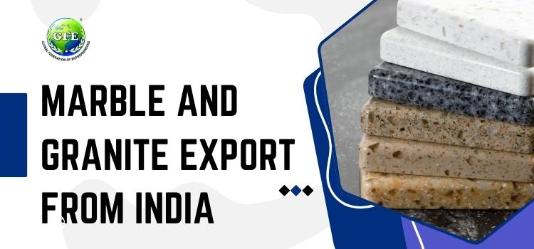 granite export from india